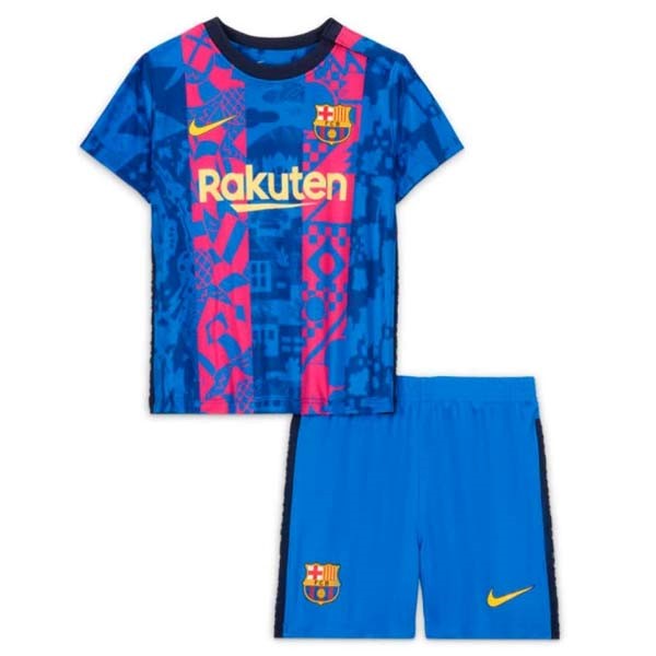 Camiseta Barcelona 3ª Kit Niño 2021 2022